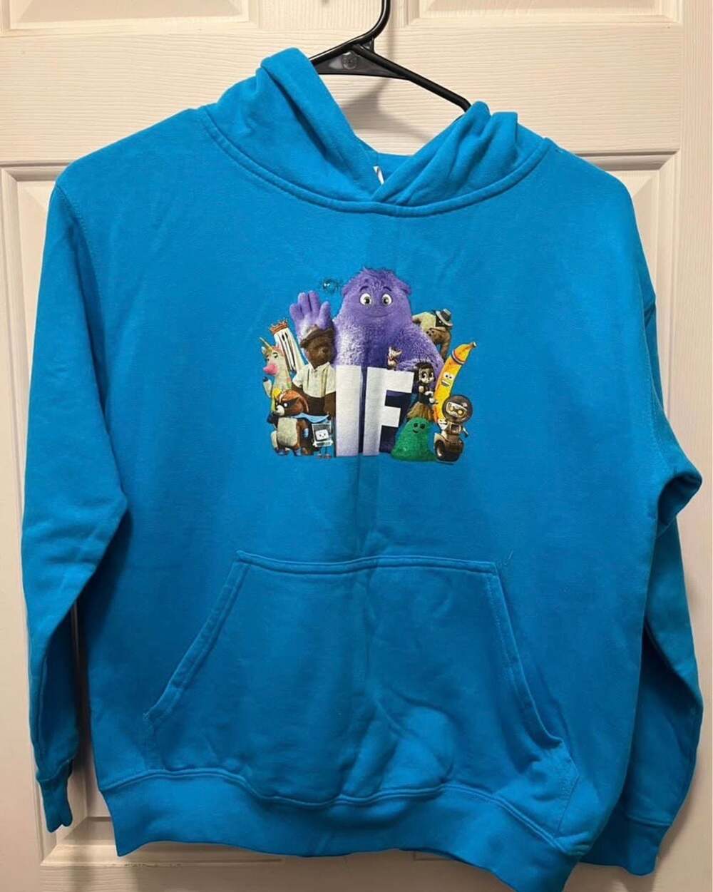 L·A·T Apparel IF Movie 2024 Blue Youth Pullover Hoodie